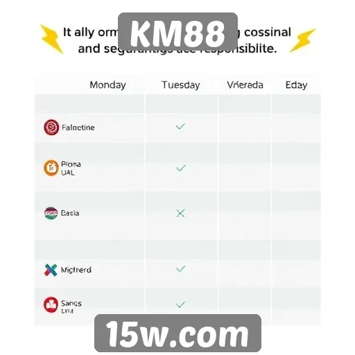 Comparativo entre jogos de azar no KM88